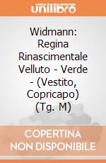 Widmann: Regina Rinascimentale Velluto - Verde - (Vestito, Copricapo) (Tg. M) giochi