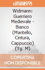 Widmann: Guerriero Medievale - Bianco (Mantello, Cintura, Cappuccio) (Tg. M) giochi