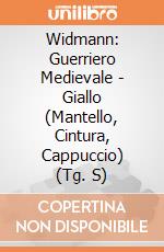 Widmann: Guerriero Medievale - Giallo (Mantello, Cintura, Cappuccio) (Tg. S) giochi