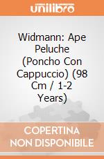 Widmann: Ape Peluche (Poncho Con Cappuccio) (98 Cm / 1-2 Years) giochi