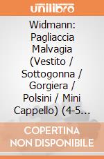 Widmann: Pagliaccia Malvagia (Vestito / Sottogonna / Gorgiera / Polsini / Mini Cappello) (4-5 Anni) giochi
