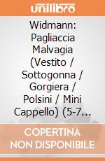 Widmann: Pagliaccia Malvagia (Vestito / Sottogonna / Gorgiera / Polsini / Mini Cappello) (5-7 Anni) giochi