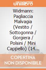 Widmann: Pagliaccia Malvagia (Vestito / Sottogonna / Gorgiera / Polsini / Mini Cappello) (14 Anni) giochi