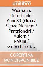 Widmann: Rollerblader Anni 80 (Giacca Senza Maniche / Pantaloncini / Visiera / Polsini / Ginocchiere) (Tg. S / M) giochi