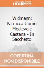 Widmann: Parrucca Uomo Medievale Castana - In Sacchetto giochi