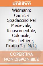 Widmann: Camicia Spadaccino Per Medievale, Rinascimentale, Coloniale, Moschettiere, Pirata (Tg. M/L) giochi