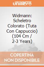 Widmann: Scheletro Colorato (Tuta Con Cappuccio) (104 Cm / 2-3 Years) giochi