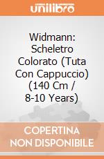 Widmann: Scheletro Colorato (Tuta Con Cappuccio) (140 Cm / 8-10 Years) giochi