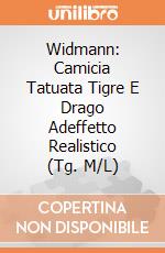 Widmann: Camicia Tatuata Tigre E Drago Adeffetto Realistico (Tg. M/L) giochi