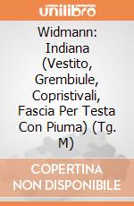 Widmann: Indiana (Vestito, Grembiule, Copristivali, Fascia Per Testa Con Piuma) (Tg. M) giochi