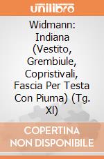 Widmann: Indiana (Vestito, Grembiule, Copristivali, Fascia Per Testa Con Piuma) (Tg. Xl) giochi