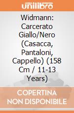 Widmann: Carcerato Giallo/Nero (Casacca, Pantaloni, Cappello) (158 Cm / 11-13 Years) giochi