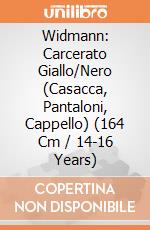 Widmann: Carcerato Giallo/Nero (Casacca, Pantaloni, Cappello) (164 Cm / 14-16 Years) giochi
