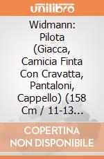 Widmann: Pilota (Giacca, Camicia Finta Con Cravatta, Pantaloni, Cappello) (158 Cm / 11-13 Years) giochi