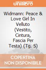 Widmann: Peace & Love Girl In Velluto  (Vestito, Cintura, Fascia Per Testa) (Tg. S) giochi