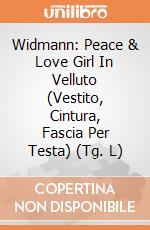 Widmann: Peace & Love Girl In Velluto  (Vestito, Cintura, Fascia Per Testa) (Tg. L) giochi
