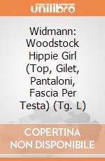 Widmann: Woodstock Hippie Girl (Top, Gilet, Pantaloni, Fascia Per Testa) (Tg. L) giochi