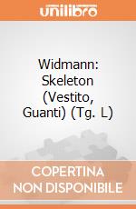 Widmann: Skeleton (Vestito, Guanti) (Tg. L) giochi