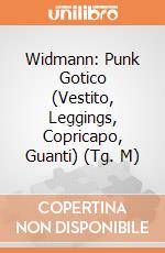 Widmann: Punk Gotico (Vestito, Leggings, Copricapo, Guanti) (Tg. M) giochi