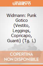 Widmann: Punk Gotico (Vestito, Leggings, Copricapo, Guanti) (Tg. L) giochi