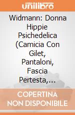 Widmann: Donna Hippie Psichedelica (Camicia Con Gilet, Pantaloni, Fascia Pertesta, Collana) (Tg. S) giochi