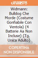Widmann: Bulldog Che Morde (Costume Gonfiabile Con Ventola) (4 Batterie Aa Non Incluse) (Tg. Unica Adulto) giochi