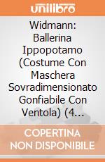 Widmann: Ballerina Ippopotamo (Costume Con Maschera Sovradimensionato Gonfiabile Con Ventola) (4 Batterie Aa Non Incluse) (Tg. Unica Adulto) giochi