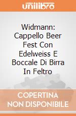Widmann: Cappello Beer Fest Con Edelweiss E Boccale Di Birra In Feltro giochi