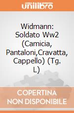Widmann: Soldato Ww2 (Camicia, Pantaloni,Cravatta, Cappello) (Tg. L) giochi