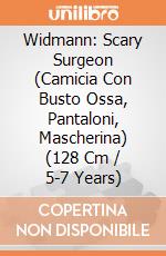 Widmann: Scary Surgeon (Camicia Con Busto Ossa, Pantaloni, Mascherina) (128 Cm / 5-7 Years) giochi