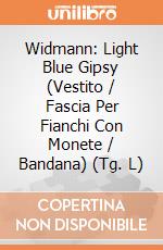 Widmann: Light Blue Gipsy (Vestito / Fascia Per Fianchi Con Monete / Bandana) (Tg. L) giochi