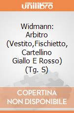 Widmann: Arbitro (Vestito,Fischietto, Cartellino Giallo E Rosso) (Tg. S) giochi