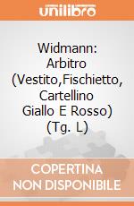 Widmann: Arbitro (Vestito,Fischietto, Cartellino Giallo E Rosso) (Tg. L) giochi