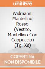 Widmann: Mantellino Rosso (Vestito, Mantellino Con Cappuccio) (Tg. Xs) giochi