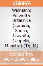 Widmann: Poliziotta Britannica (Camicia, Gonna, Cravatta, Cappello, Manette) (Tg. M) giochi