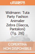 Widmann: Tuta Party Fashion Animalier Zebra (Giacca, Pantaloni) (Tg. 2Xl) giochi