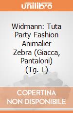 Widmann: Tuta Party Fashion Animalier Zebra (Giacca, Pantaloni) (Tg. L) giochi