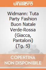 Widmann: Tuta Party Fashion Buon Natale Verde-Rossa (Giacca, Pantaloni) (Tg. S) giochi