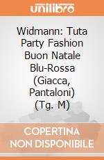 Widmann: Tuta Party Fashion Buon Natale Blu-Rossa (Giacca, Pantaloni) (Tg. M) giochi