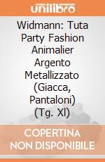 Widmann: Tuta Party Fashion Animalier Argento Metallizzato (Giacca, Pantaloni) (Tg. Xl) giochi