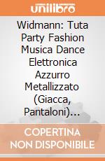 Widmann: Tuta Party Fashion Musica Dance Elettronica Azzurro Metallizzato (Giacca, Pantaloni) (Tg. S) giochi