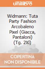 Widmann: Tuta Party Fashion Arcobaleno Pixel (Giacca, Pantaloni) (Tg. 2Xl) giochi