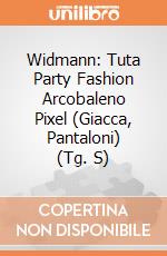 Widmann: Tuta Party Fashion Arcobaleno Pixel (Giacca, Pantaloni) (Tg. S) giochi