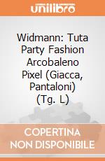 Widmann: Tuta Party Fashion Arcobaleno Pixel (Giacca, Pantaloni) (Tg. L) giochi