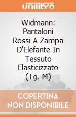 Widmann: Pantaloni Rossi A Zampa D'Elefante In Tessuto Elasticizzato (Tg. M) giochi
