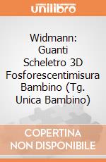 Widmann: Guanti Scheletro 3D Fosforescentimisura Bambino (Tg. Unica Bambino) giochi