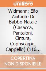 Widmann: Elfo Aiutante Di Babbo Natale (Casacca, Pantaloni, Cintura, Copriscarpe, Cappello) (116 Cm / 4-5 Years) giochi