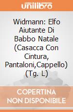 Widmann: Elfo Aiutante Di Babbo Natale (Casacca Con Cintura, Pantaloni,Cappello) (Tg. L) giochi