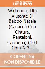 Widmann: Elfo Aiutante Di Babbo Natale (Casacca Con Cintura, Pantaloni, Cappello) (104 Cm / 2-3 Years) giochi