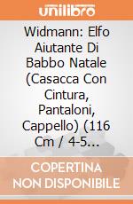 Widmann: Elfo Aiutante Di Babbo Natale (Casacca Con Cintura, Pantaloni, Cappello) (116 Cm / 4-5 Years) giochi